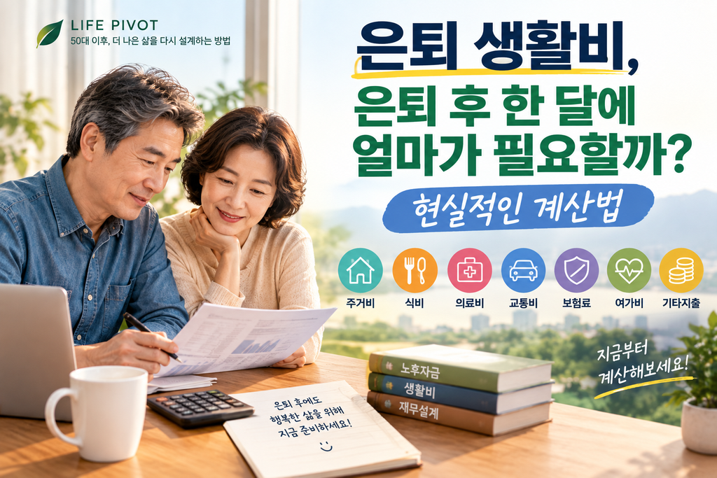 은퇴 생활비와 은퇴 후 월 생활비를 계산하는 방법